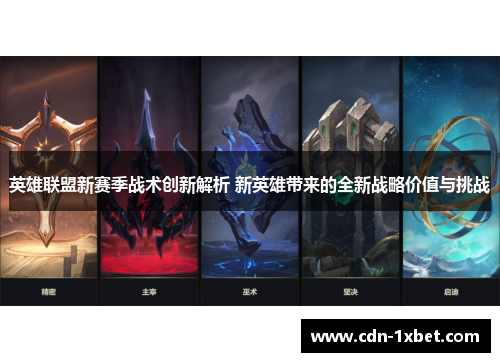 英雄联盟新赛季战术创新解析 新英雄带来的全新战略价值与挑战 英雄联盟新赛季战术创新解析 新英雄带来的全新战略价值与挑战