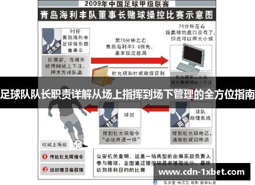 足球队队长职责详解从场上指挥到场下管理的全方位指南